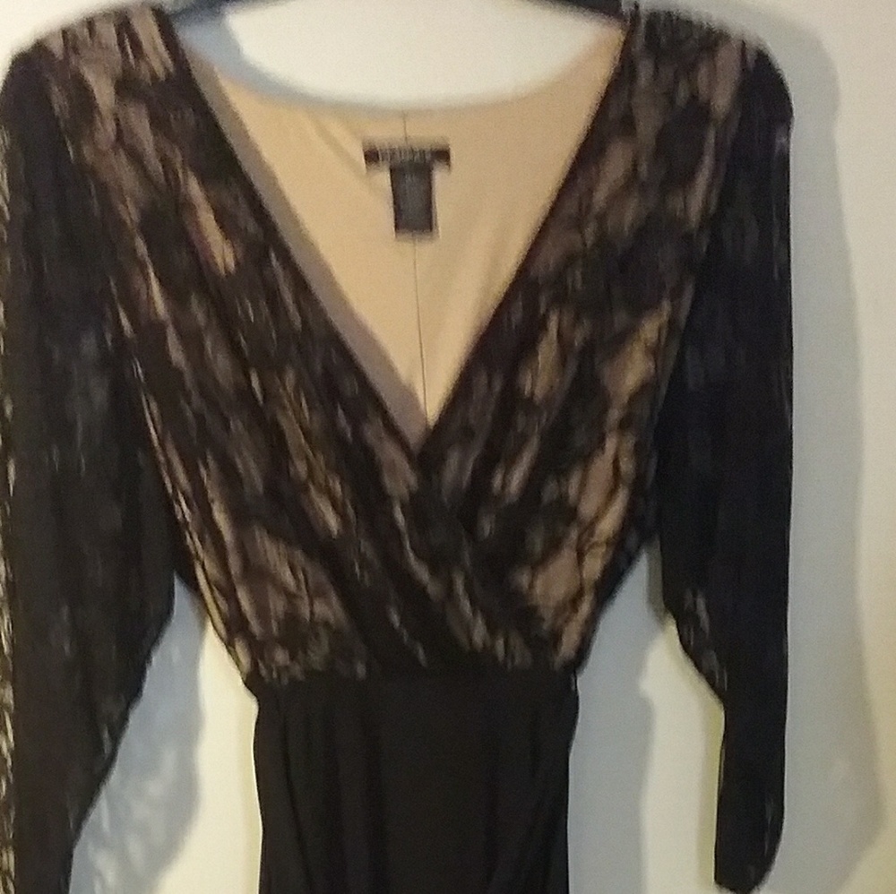 Black gown